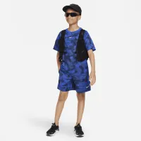 Nike Dri-FIT Multi+ Big дитячі (для хлопчиків) Printed тренувальні шорти блакитний