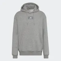 Кофта/футболка adidas Essentials Feelvivid хлопковыеFleece Drop Shoulder Толстовка с капюшоном HK2830 - Серая