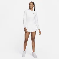 NikeCourt Advantage жіноча Dri-FIT 1/4-Zip Tennis Mid Layer колір білий