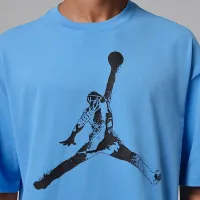 Nike Jordan мужские оверсайз Shirt синий