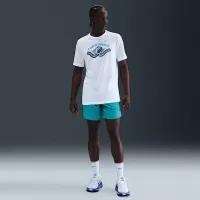 Nike мужские Dri-FIT Running футболка цвет белый