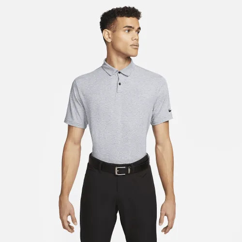 Nike Dri-FIT Tour чоловічі Heatheколір червоний для гольфу Polo блакитний