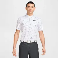 Nike Dri-FIT Tour мужские Floral для гольфа Polo цвет белый