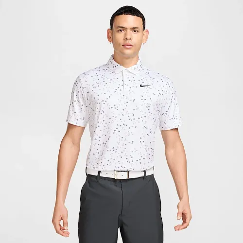 Nike Dri-FIT Tour чоловічі Floral для гольфу Polo колір білий