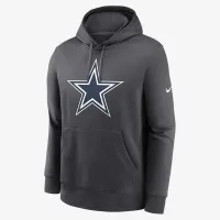 Dallas Cowboys Logo Club Men’s Nike NFL Pullover Толстовка з капюшоном колір сірий