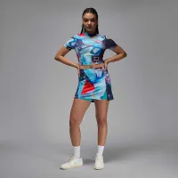 Nike Jordan женская Printed Knit Skort цвет белый