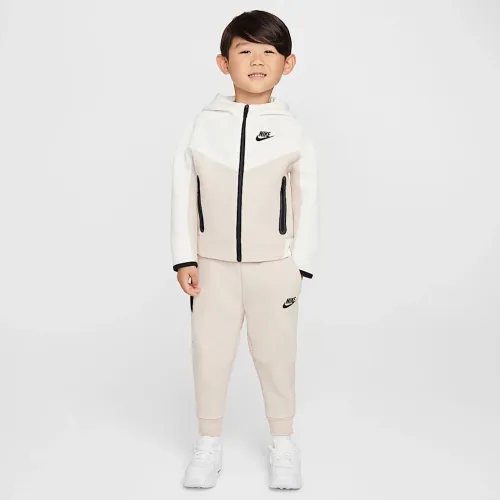 Nike Sportswear Tech Fleece Full-Zip набор Toddler 2-Piece Толстовка с капюшоном набор цвет белый