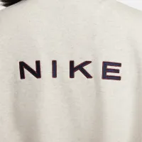 Nike Sportswear женская оверсайз 1/2-Zip Crop Fleece свитшот цвет коричневый