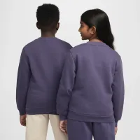 Nike Sportswear Club Fleece Big дитячі світшот колір фіолетовий