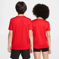 Nike Legend Big детские Dri-FIT футболка цвет красный