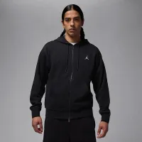 Nike Jordan Brooklyn Fleece мужские Full-Zip Толстовка с капюшоном цвет черный