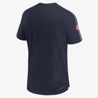New England Patriots Sideline Coach чоловічі Nike Dri-FIT NFL Top блакитний