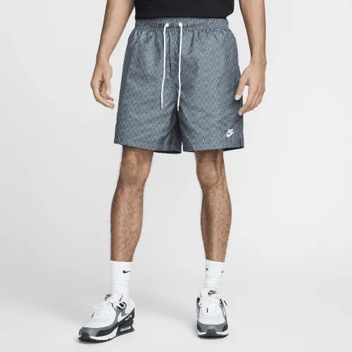 Nike Club чоловічі Lined Flow шорти колір сірий