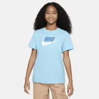 Nike Sportswear Big детские (Girls') футболка синий