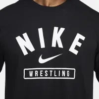 Nike мужские Wrestling футболка цвет черный