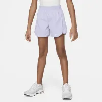 Nike Prep in Your Step Little дитячі Dri-FIT Pleated Tempo шорти колір фіолетовий