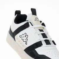 Кроссовки Kappa Bradock 243418-1011 -  Бело-Черные