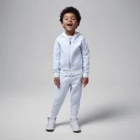 Nike Jordan Toddler 2-Piece Blocked and Ribbed Full-Zip набор цвет серый