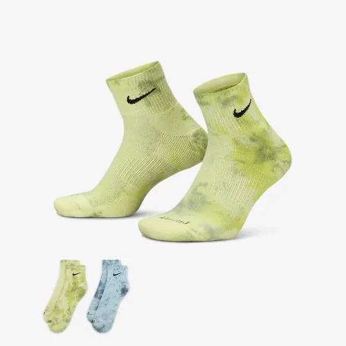 Nike Everyday Cushioned Ankle шкарпетки (2 пар) різнокольорові