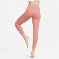 Nike Zenvy жіноча Gentle-Support З високою талією 7/8 лосіни колір червоний
