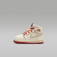 Nike Jordan 1 Retro High OG Baby/Toddler Кросівки колір білий