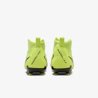 Nike Jr. Phantom Luna 2 Academy Little/Big дитячі MG футбольні бутси колір сірий