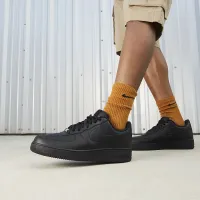 Nike Air Force 1 '07 чоловічі Кросівки колір чорний