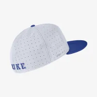 Duke Nike College Fitted Baseball Hat колір білий