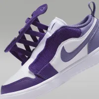 Nike Jordan 1 Low Alt Little дитячі Кросівки колір фіолетовий