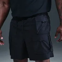 Nike Tech чоловічі Woven Cargo шорти колір чорний