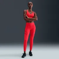 Nike Pro Sculpt женская С высокой Талией 7/8 лосины цвет красный