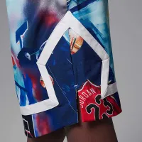 Nike Jordan Big детские Brooklyn Poolside Костюм синий