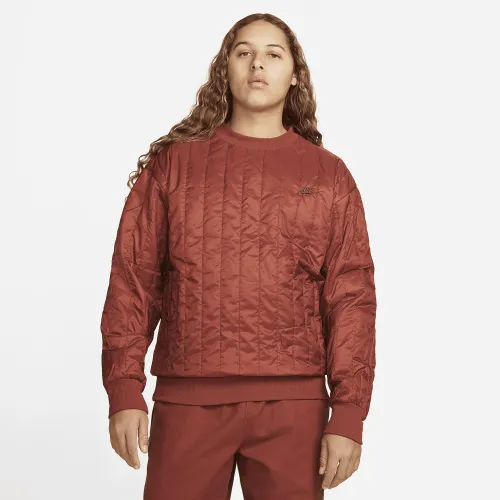 Nike Sportswear Therma-FIT Tech Pack чоловічі Winterized Crew колір червоний