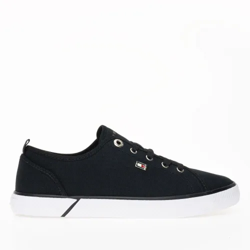 Кроссовки Tommy Hilfiger Vulc Canvas FW0FW08063-BDS - Черные
