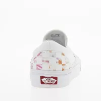 Кроссовки Vans Classic Slip-On Aura Checkerboard VN0A5JLXWHT1 - Белые