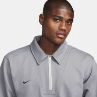 Nike Culture of Football Standard Issue чоловічі Dri-FIT 1/4-Zip Soccer Top колір сірий