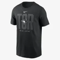 Toronto синий Jays Fashion Local мужские Nike MLB футболка цвет черный