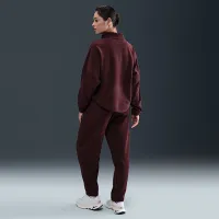 Nike One женская Therma-FIT Mid-Rise Fleece Pants цвет красный