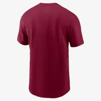 Washington Commanders Primetime Wordmark Essential мужские Nike NFL футболка цвет красный