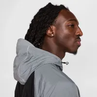 Nike Strike+ мужские Water-Repellent Hooded Soccer Куртка цвет черный