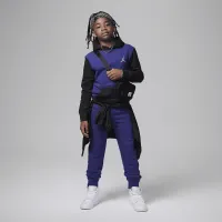 Nike Jordan MJ Essentials Big детские Pullover Толстовка с капюшоном цвет фиолетовый