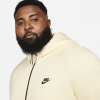Nike Sportswear Tech Fleece Windrunner чоловічі Full-Zip Толстовка з капюшоном колір білий
