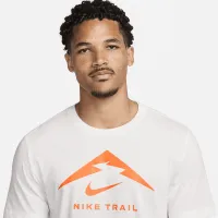 Nike Dri-FIT мужские Trail Running футболка цвет белый