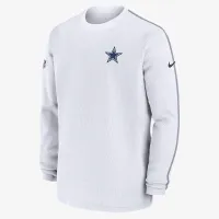 Dallas Cowboys Sideline Coach Men’s Nike NFL Long-Sleeve Top цвет белый