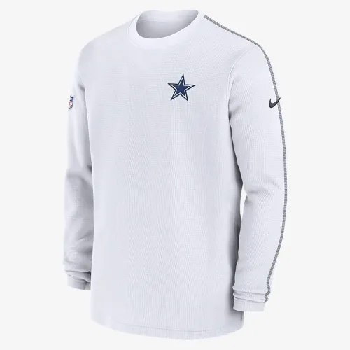 Dallas Cowboys Sideline Coach Men’s Nike NFL Long-Sleeve Top цвет белый