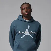 Nike Jordan Brooklyn Fleece мужские Pullover Толстовка с капюшоном синий
