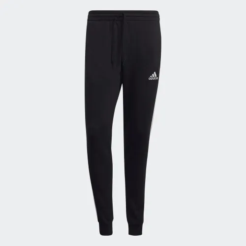 Штаны спортивные adidas Essentials 3-Stripes Fleece GM1089 - Черные
