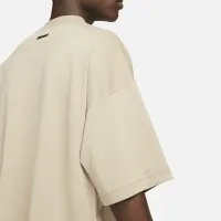 Nike Sportswear Tech Fleece Reimagined мужские оверсайз Short-Sleeve свитшот цвет коричневый