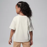Nike Jordan Little детские Graphic футболка цвет белый