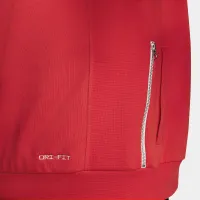 Nike Dri-FIT Standard Issue чоловічі 1/4-Zip Short-Sleeve баскетбольні Top колір червоний